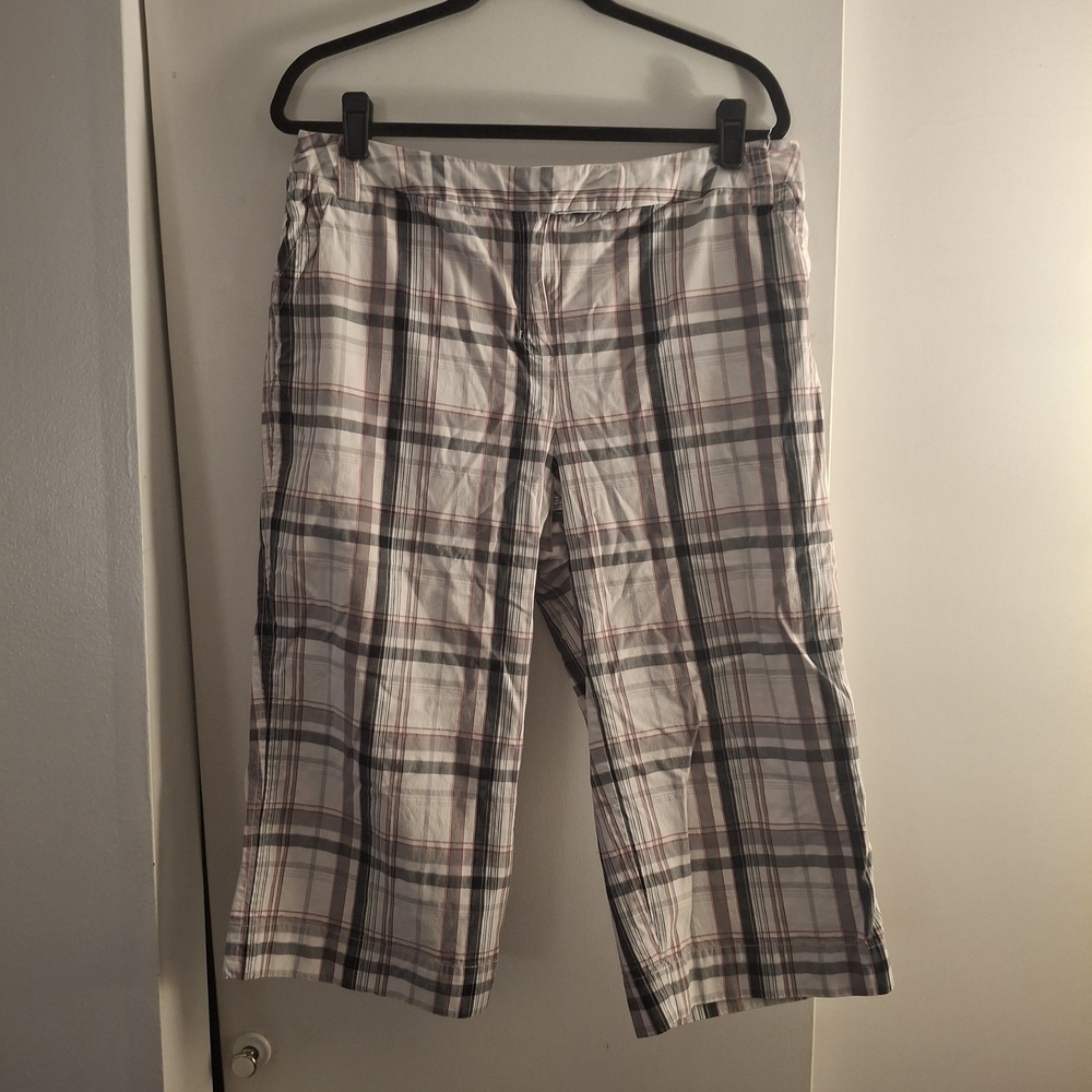 Style & Co. Women's Plaid Cotton Pants
